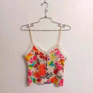 Vintage Christian Dior Cashmere Floral Cami 2000's